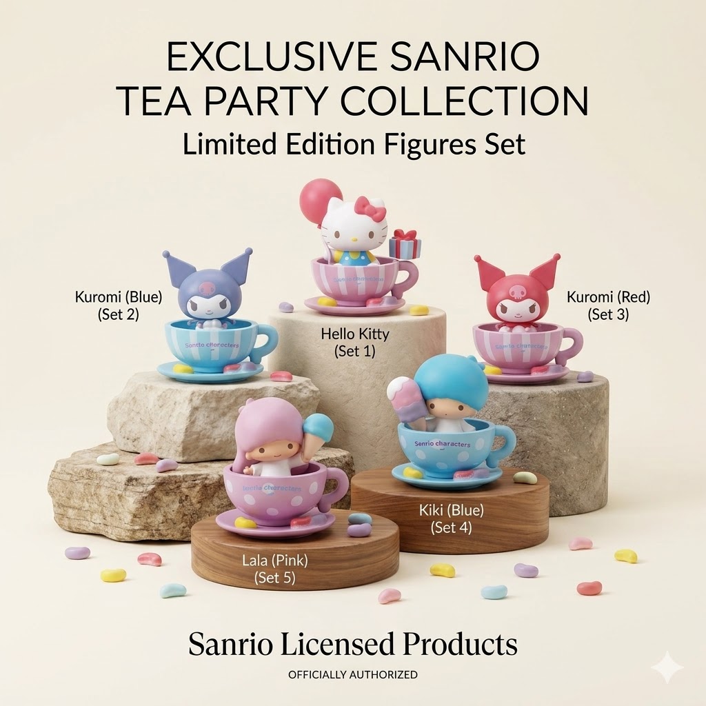 Coffee Tea Shop - Sanrio Licensed Cute Coffee Cup Blind