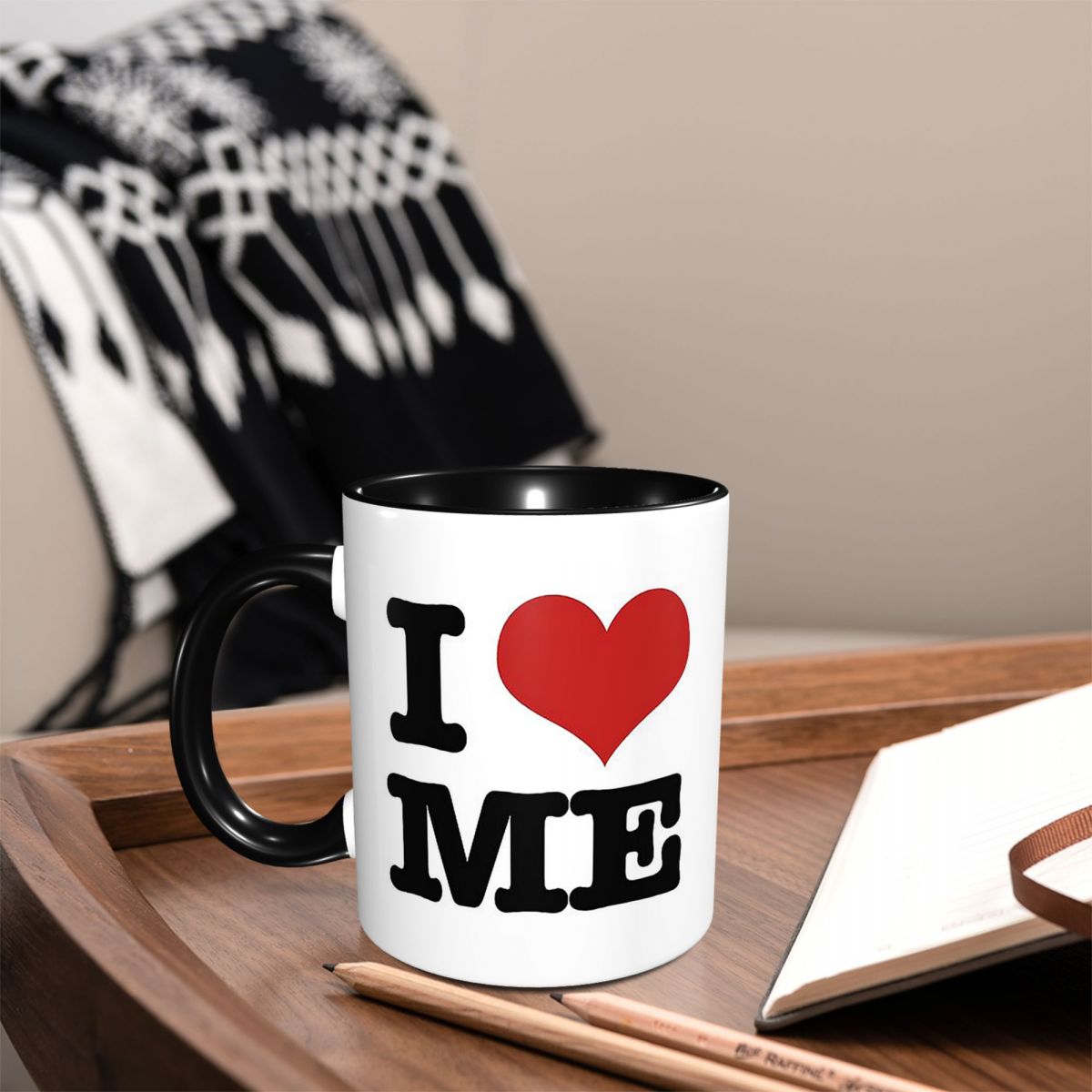 Coffee Tea Me - I Love Me Mug Funny Ceramic