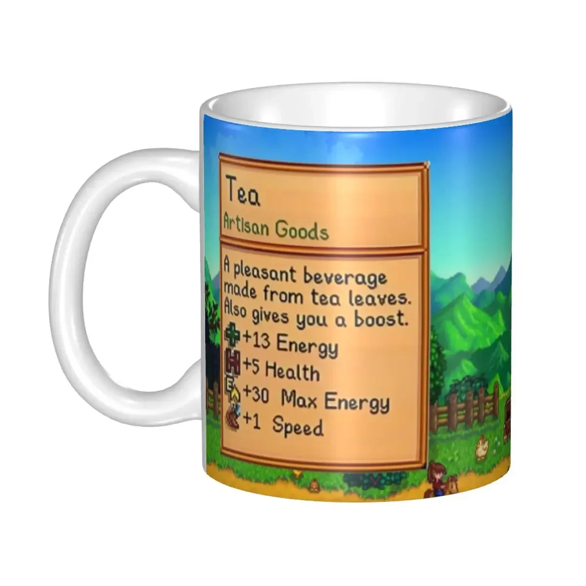 Valley Tea And Coffee - Customized Stardew Valley Video Gamer Mug
