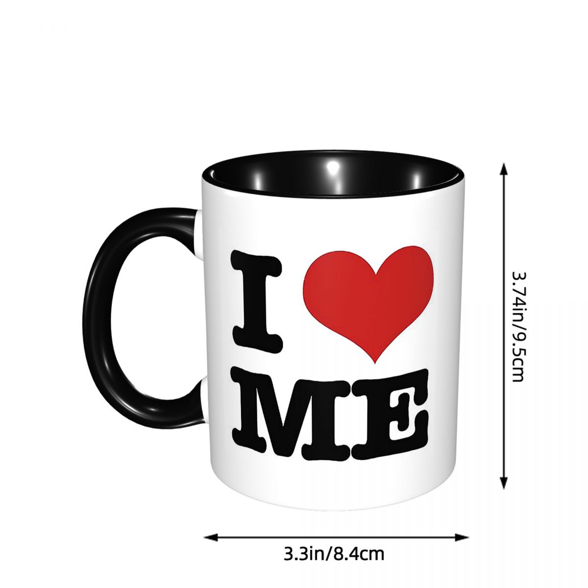 I Love Me Mug Funny Ceramic Co - огляд і ціна Coffee Tea Me