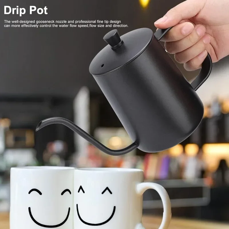 350/600ML Stainless Steel Drip - огляд і ціна Coffee Tea Pots