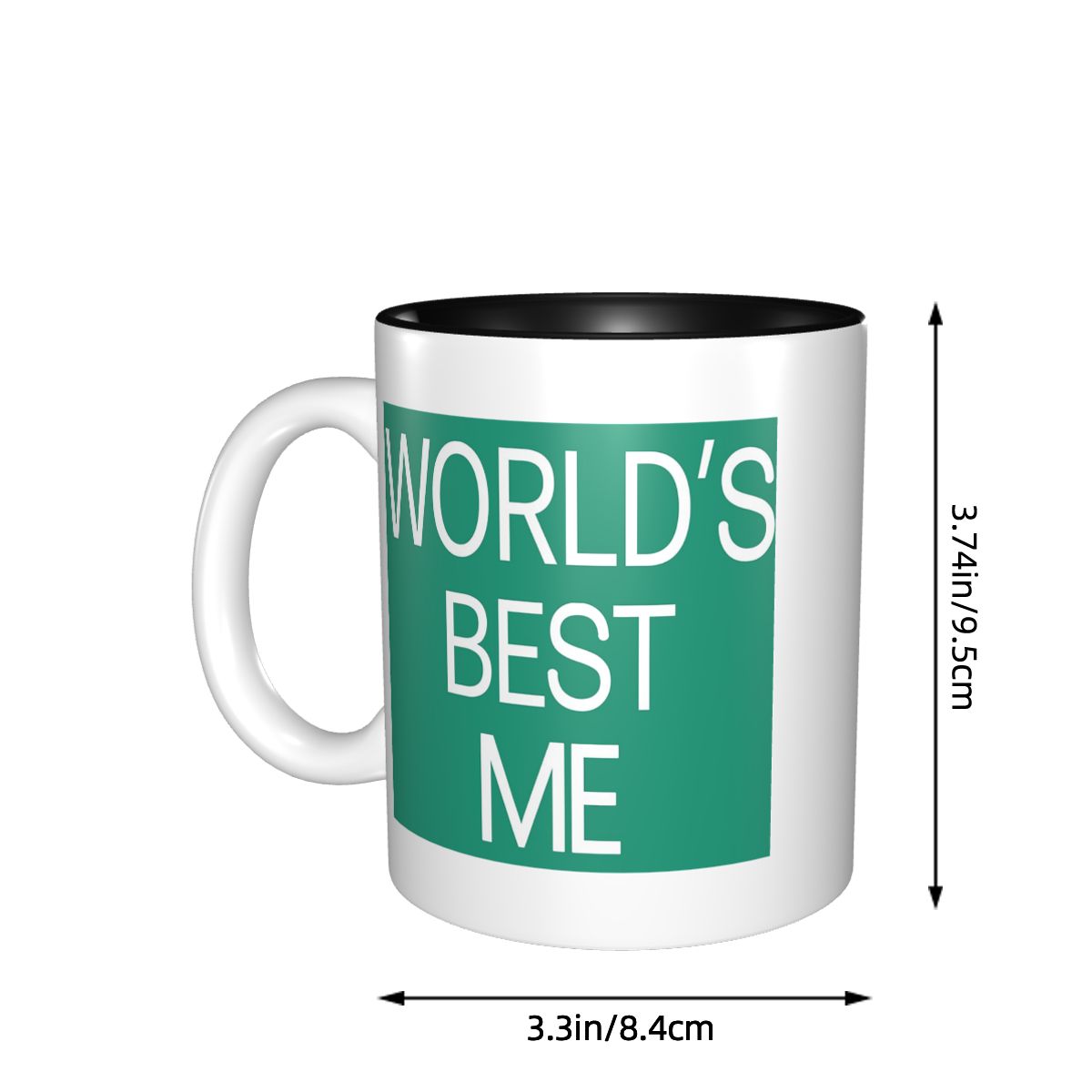 World's Best Me Mug Funny Cera - огляд і ціна Coffee Tea Me