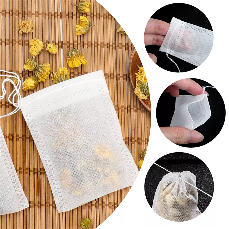 ●100PCS Non-woven Tea Bags Dis - огляд і ціна Coffee Tea Spices