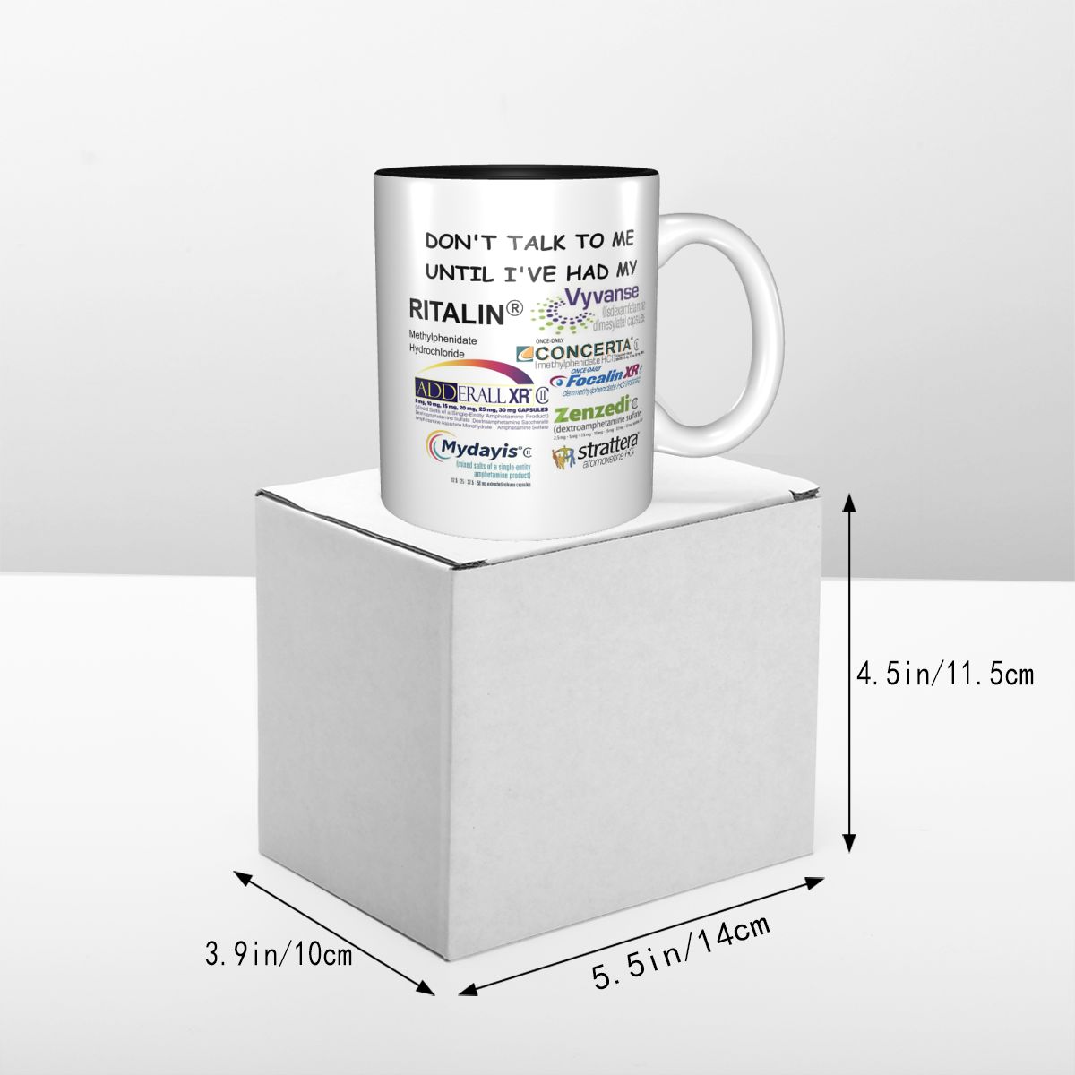 Dont Talk To Me Mug Funny Cera - огляд і ціна Coffee Tea Me