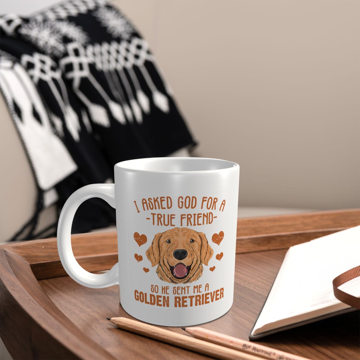 Mark Cup Mug Golden Retriever  - огляд і ціна Coffee Tea Me