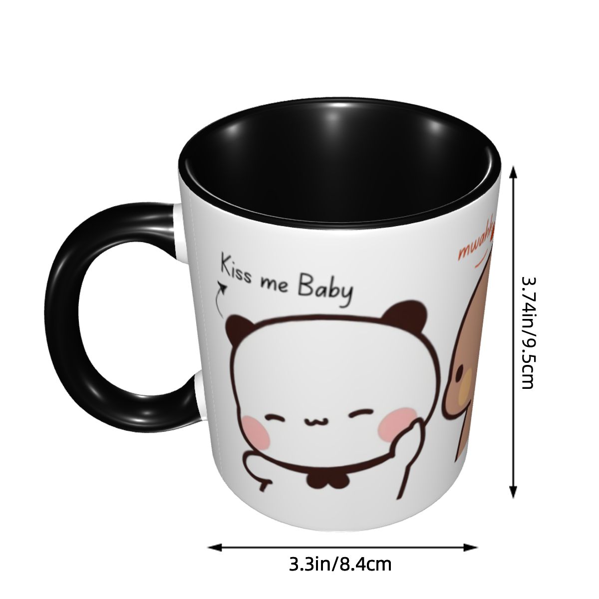 Personalized Kiss Me Baby Mwah - огляд і ціна Coffee Tea Me