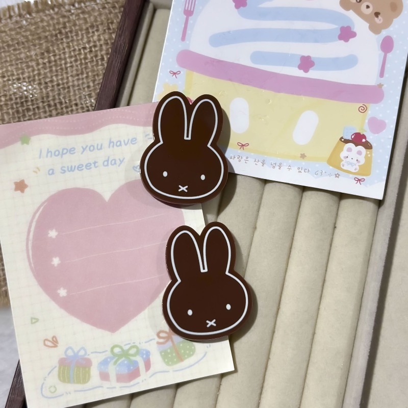 Cute Miffy Rabbit Hair Clips,  - огляд і ціна Coffee Tea Shop
