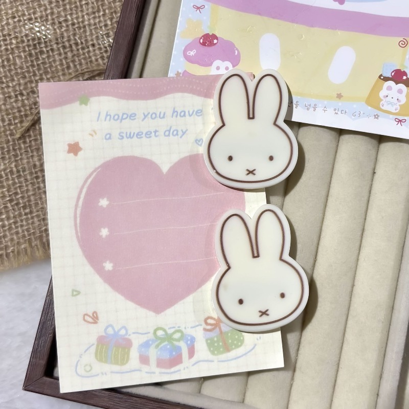 Cute Miffy Rabbit Hair Clips,  - огляд і ціна Coffee Tea Shop
