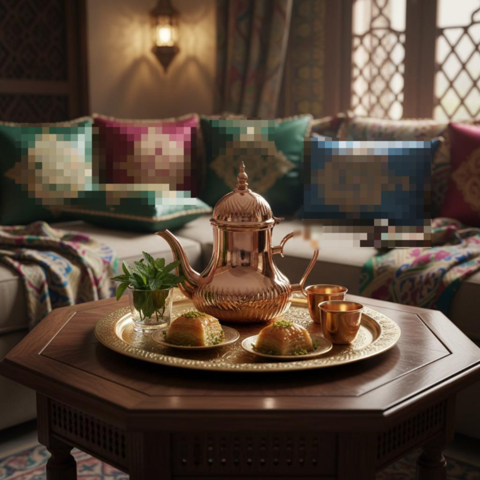 Middle Eastern Dallah Mirror P - огляд і ціна Coffee Tea Pots