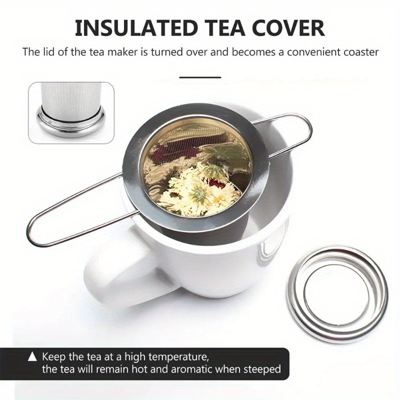 Stainless Steel Mesh Tea Infus - огляд і ціна Coffee Tea Spices