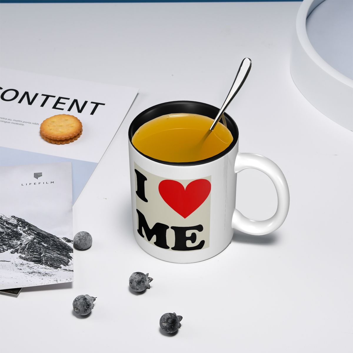 I Love Me Heart Mug Funny Cera - огляд і ціна Coffee Tea Me
