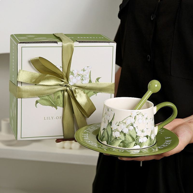 Original Hand Painted Lily of  - огляд і ціна Valley Tea And Coffee