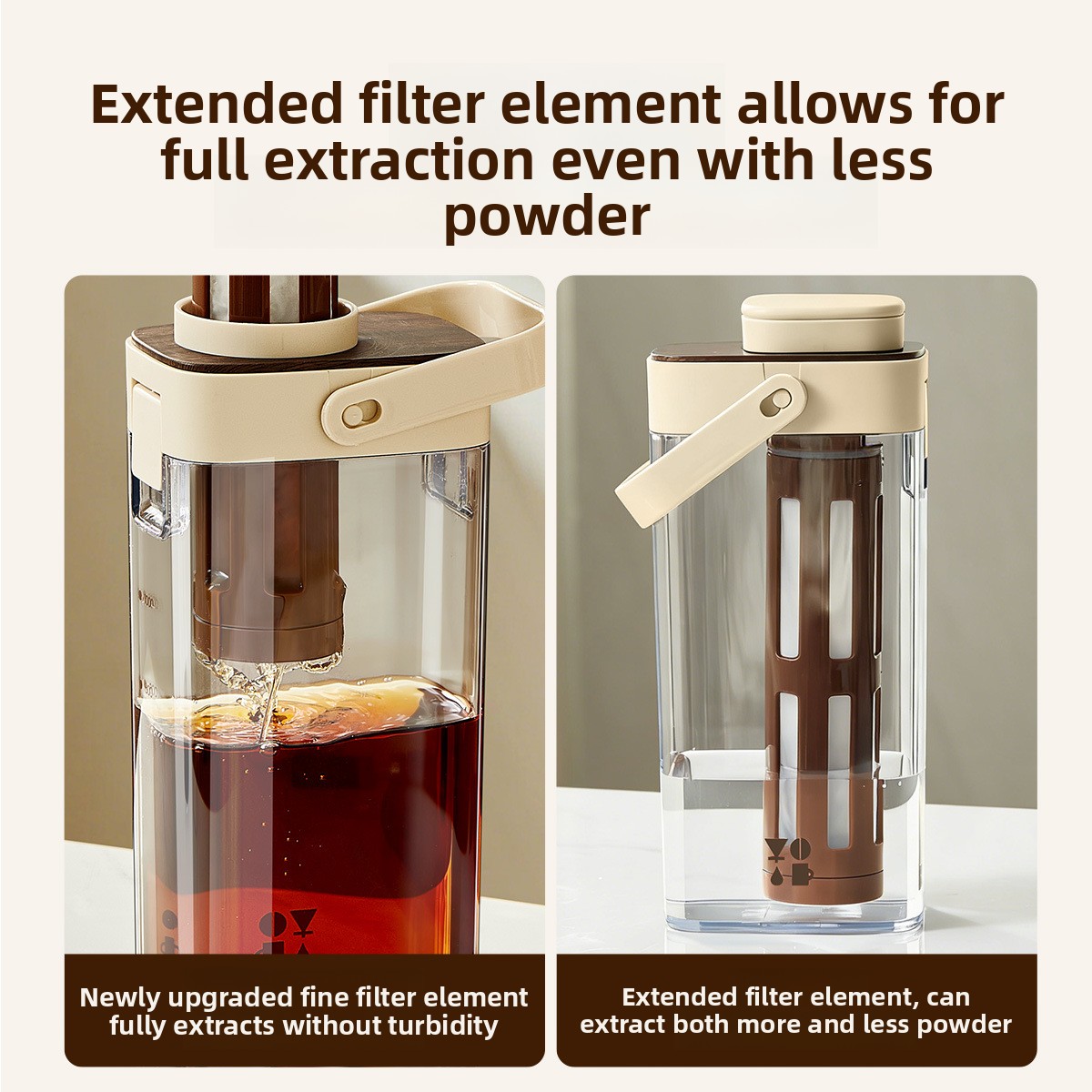 Large Capacity Coffee Cold Bre - огляд і ціна Coffee Tea Pots