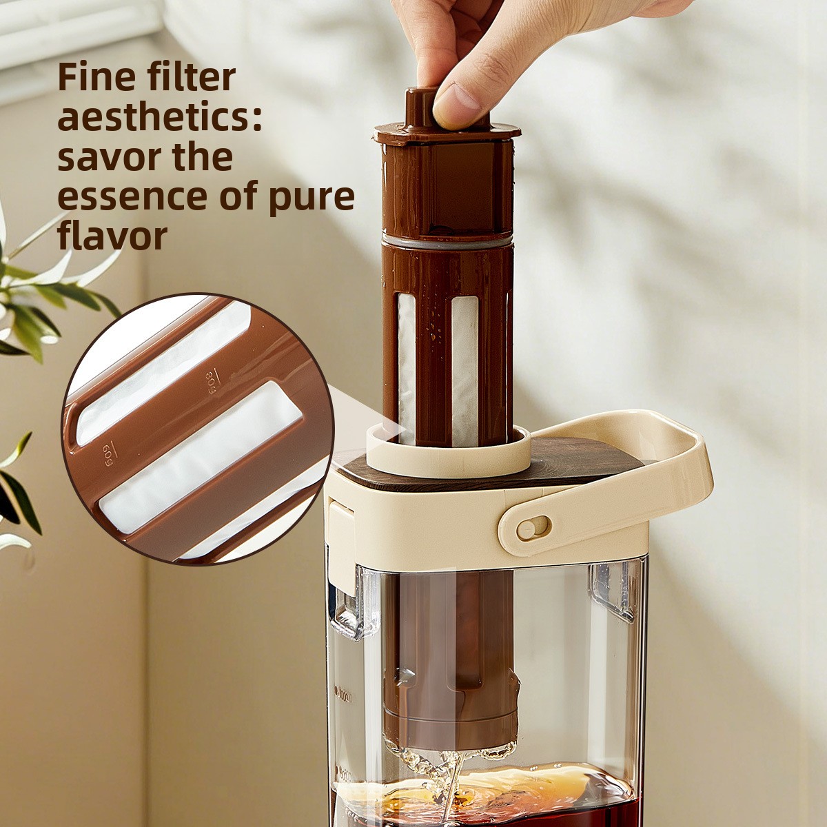 Large Capacity Coffee Cold Bre - огляд і ціна Coffee Tea Pots
