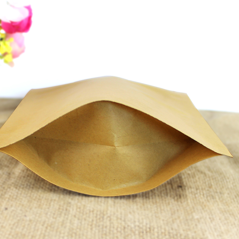100PCS Stand-up Kraft Paper Fo - огляд і ціна Coffee Tea Day