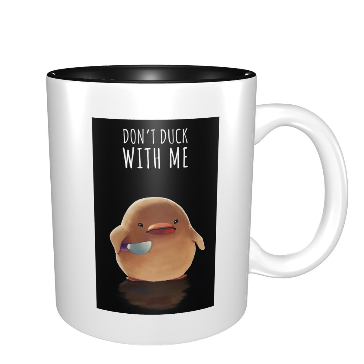 Don't Duck With Me - Meme Mug  - огляд і ціна Coffee Tea Me