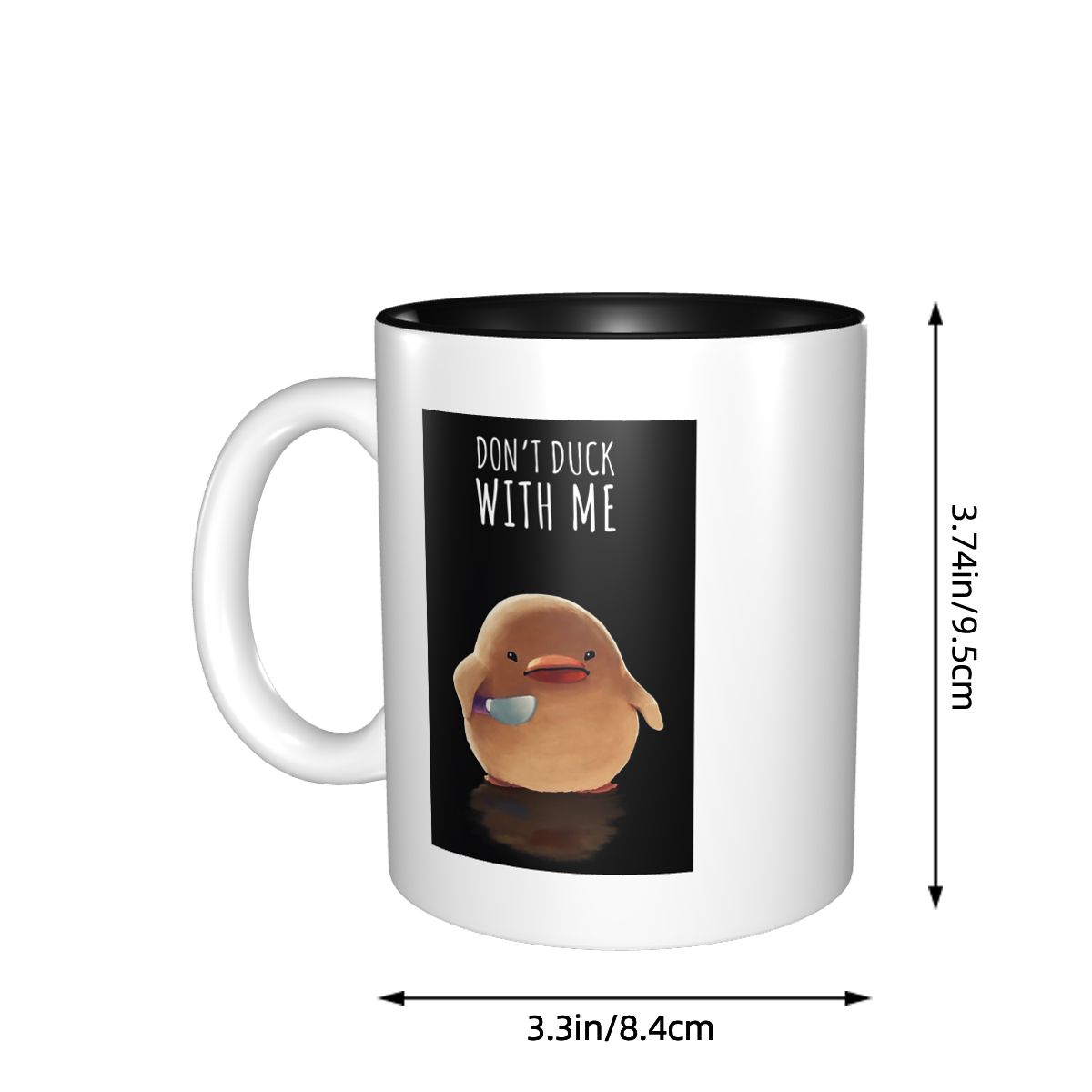 Don't Duck With Me - Meme Mug  - огляд і ціна Coffee Tea Me