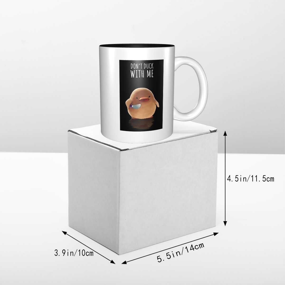 Don't Duck With Me - Meme Mug  - огляд і ціна Coffee Tea Me