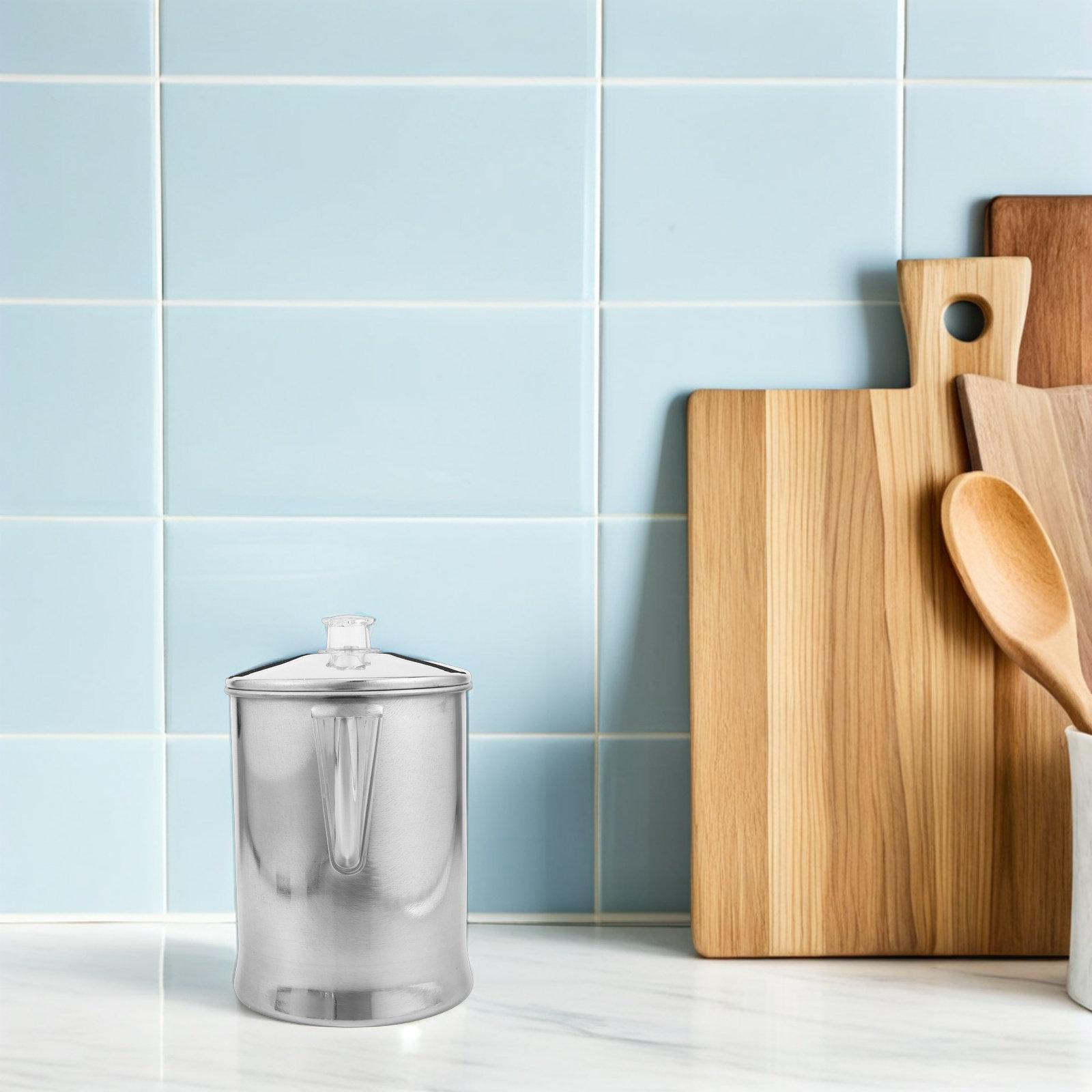 1.8L Aluminum Coffee Pot Outdo - огляд і ціна Coffee Tea Pots