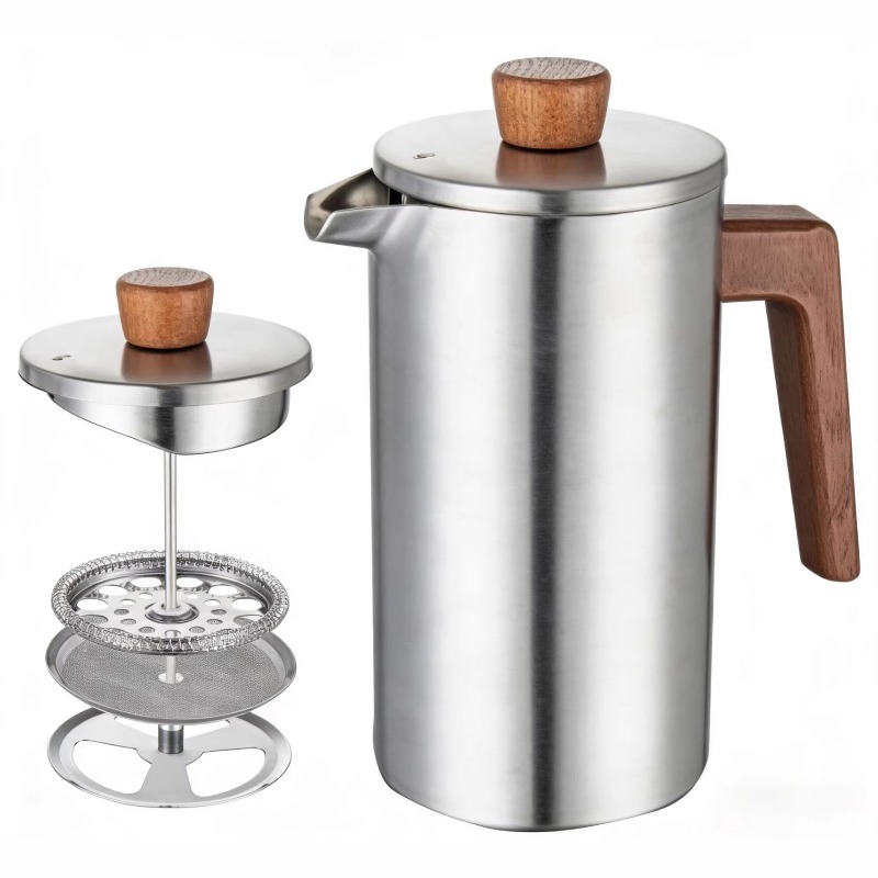 JUSTINLAU 1000ml Stainless Ste - огляд і ціна Coffee Tea Pots