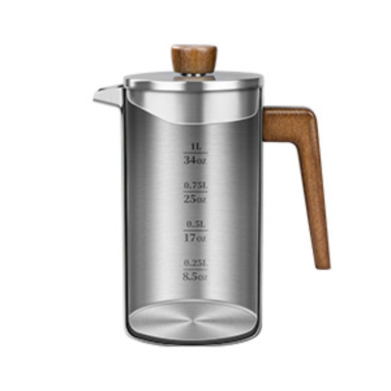 JUSTINLAU 1000ml Stainless Ste - огляд і ціна Coffee Tea Pots