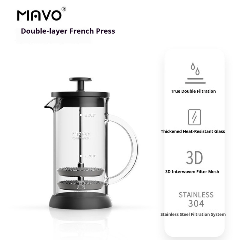 MAVO French Press Coffee Maker - огляд і ціна Coffee Tea Pots