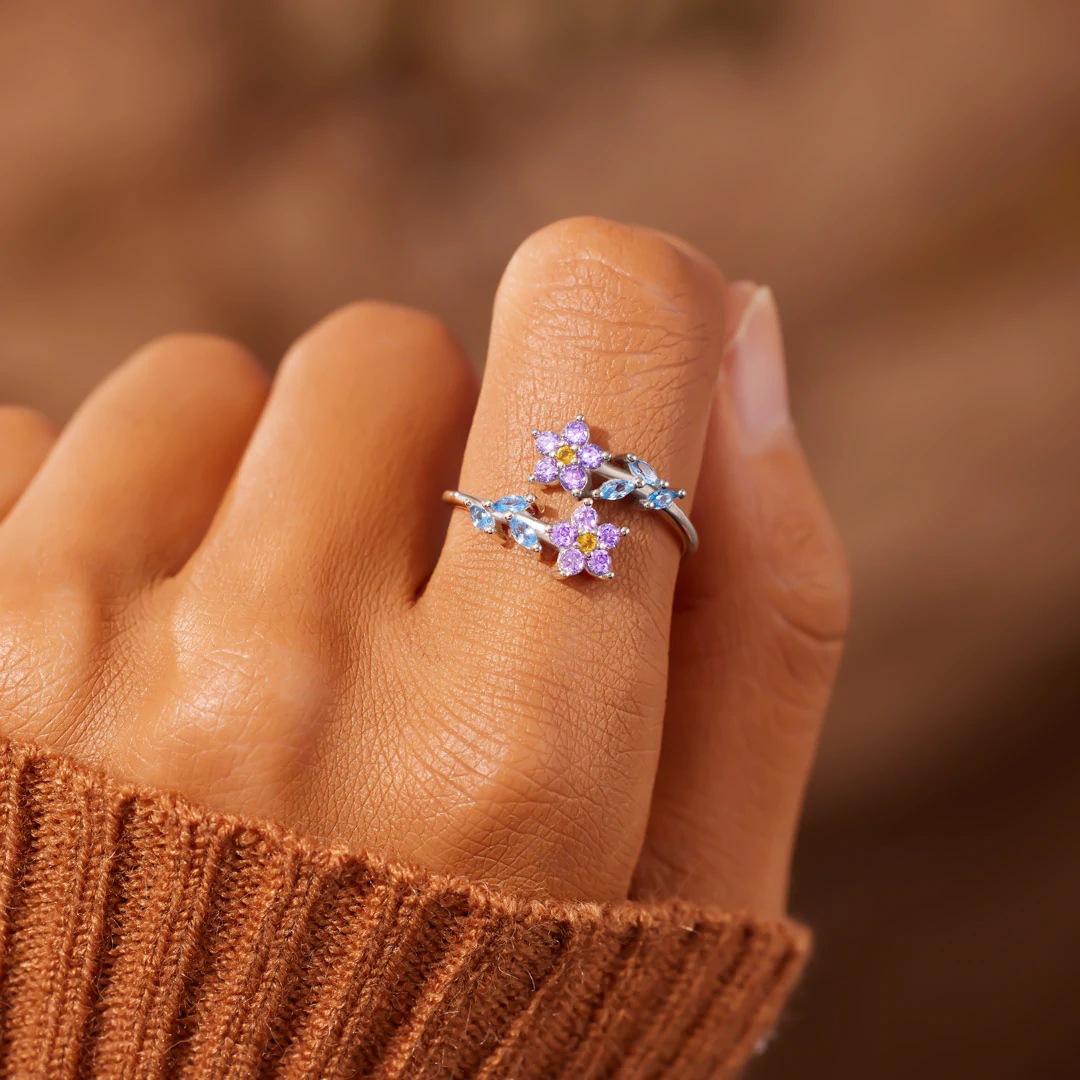 925 Sterling Silver Flower Lea - огляд і ціна Coffee Tea Or Me