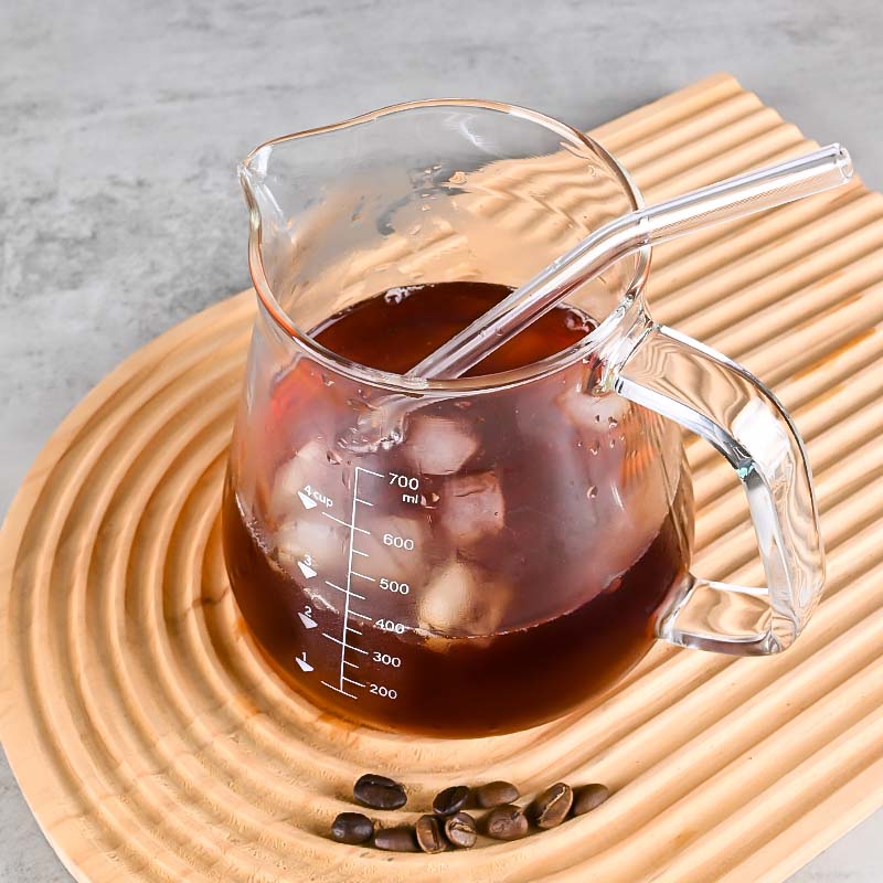 New High Borosilicate 700ml  G - огляд і ціна Coffee Tea Pots