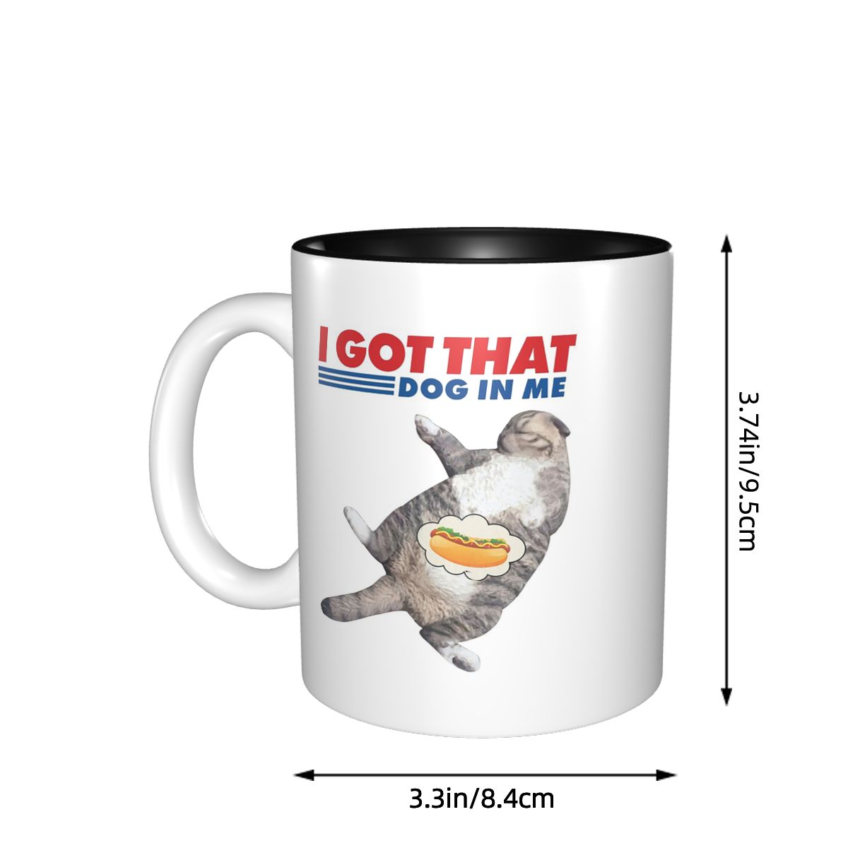 I Got That Dog In Me Mug Funny - огляд і ціна Coffee Tea Me