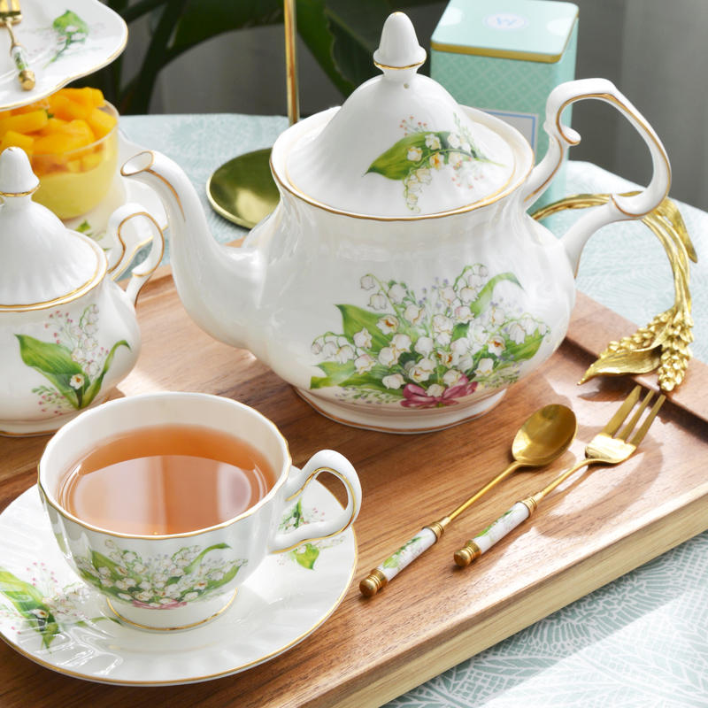 Tea Cup Saucers Lily Valley Se - огляд і ціна Valley Tea And Coffee