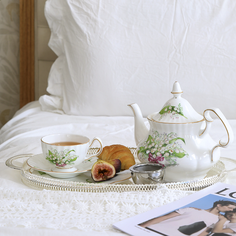 Tea Cup Saucers Lily Valley Se - огляд і ціна Valley Tea And Coffee