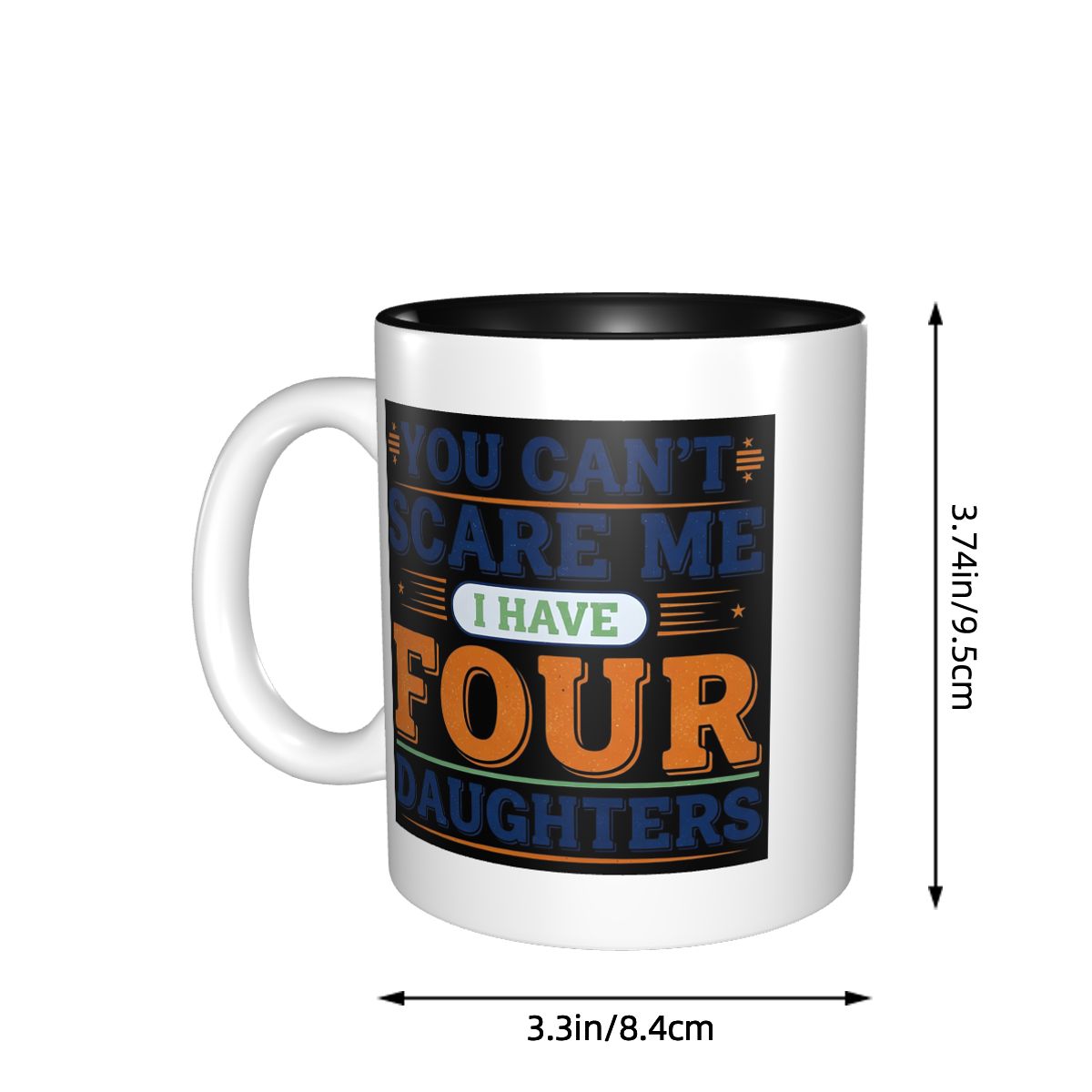 You Can't Scare Me I Have Four - огляд і ціна Coffee Tea Me