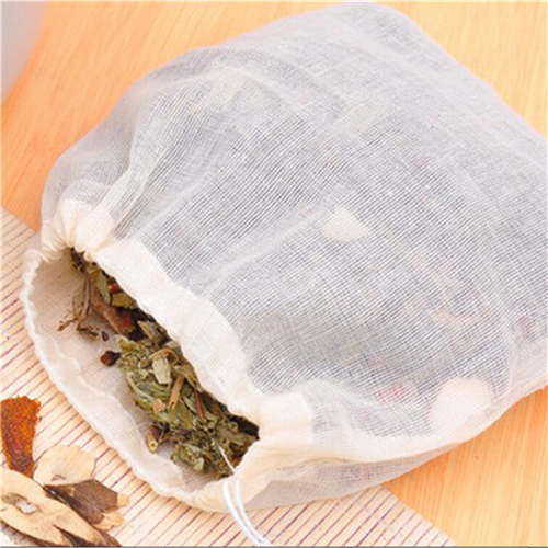 1pc/10Pcs Cotton Tea Bags Musl - огляд і ціна Coffee Tea Spices