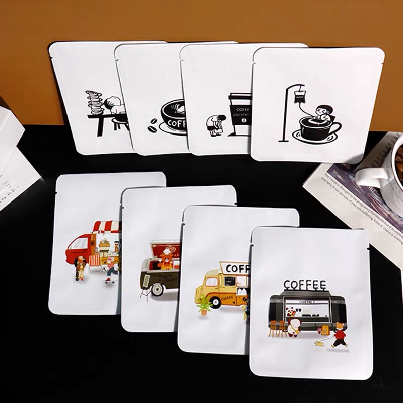 100pcs Customized Square Tea B - огляд і ціна Coffee Tea Day