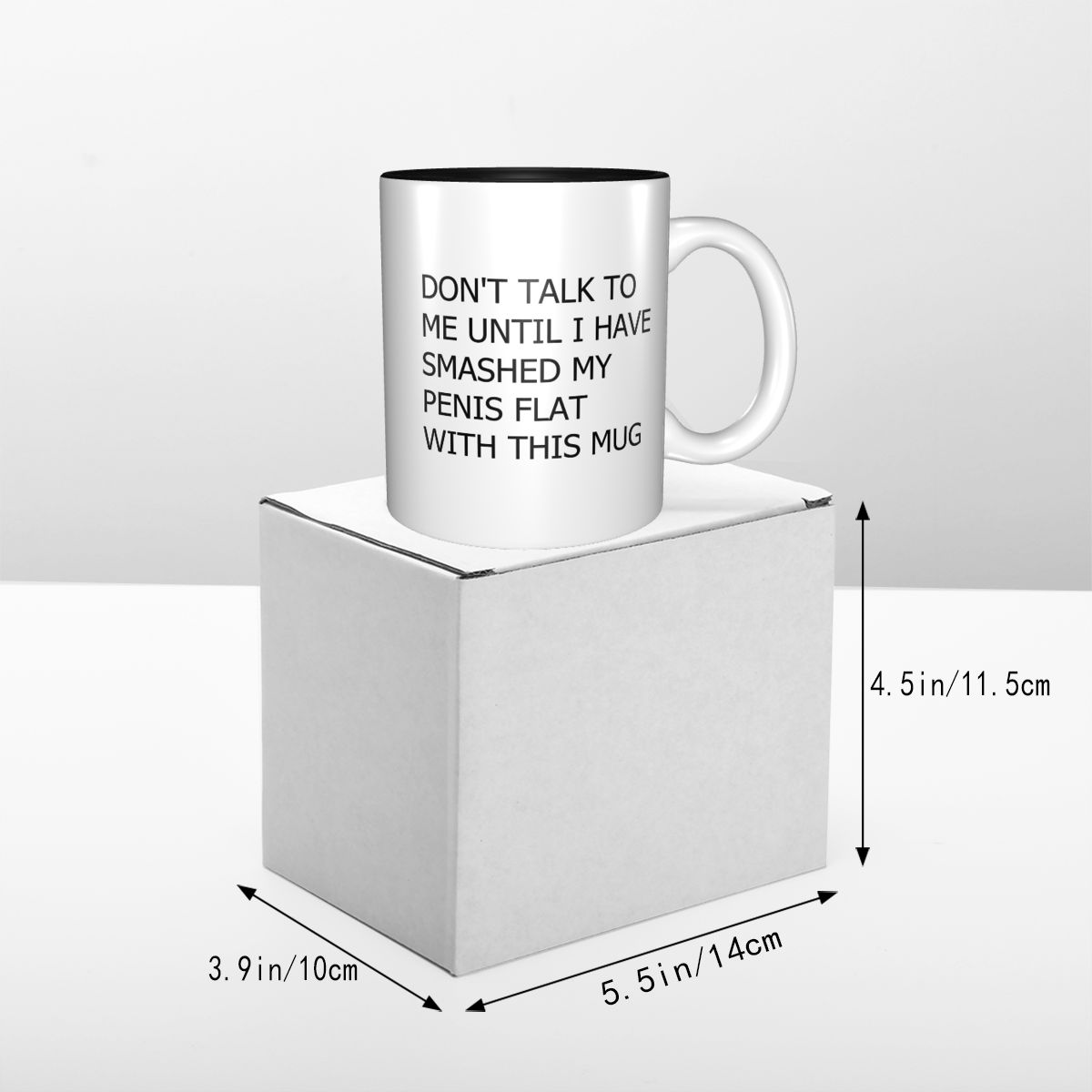 Don't Talk To Me Until Mug Mug - огляд і ціна Coffee Tea Me